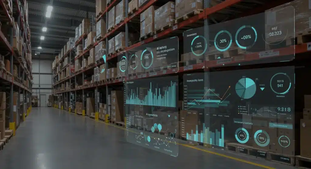 AI Sales Forecasting: 25% Inventory Boost by 2025