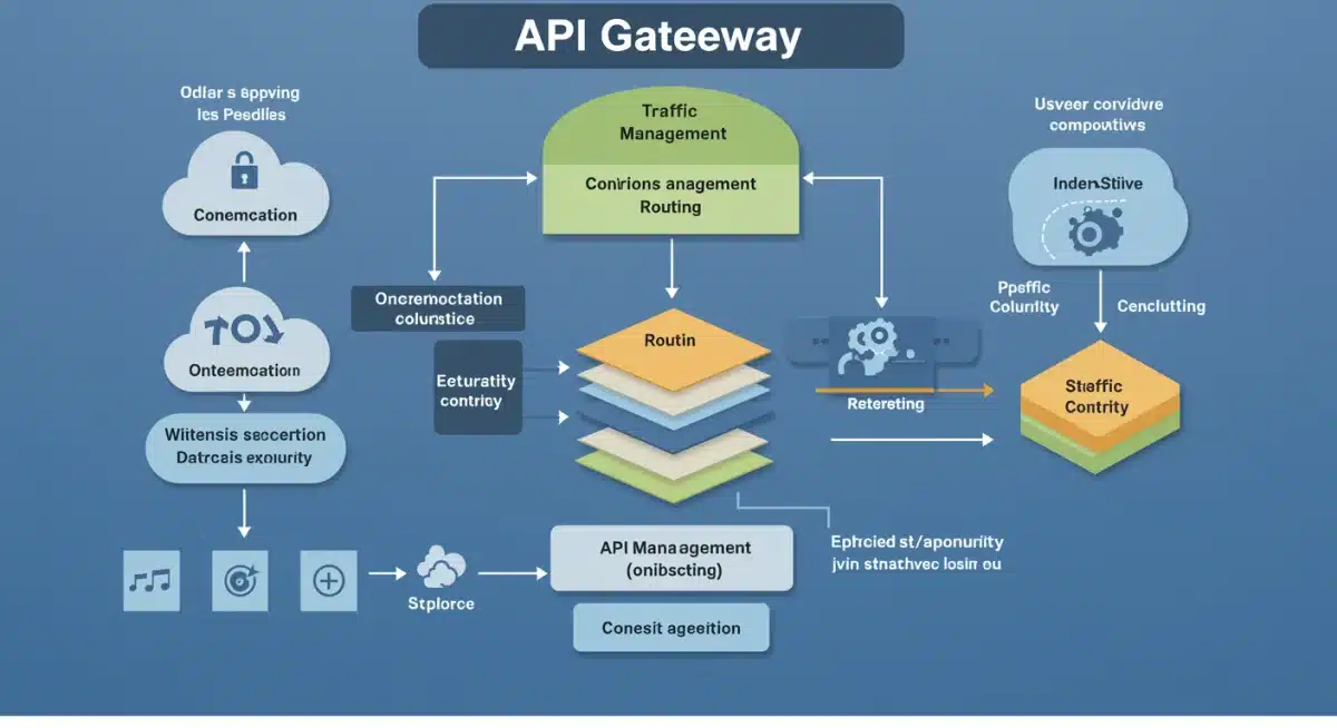 Detailed architecture diagram of an API Gateway components