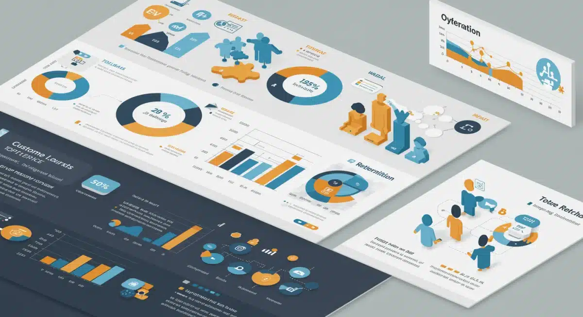 Infographic detailing customer loyalty metrics and repeat purchase drivers, highlighting personalized experiences.