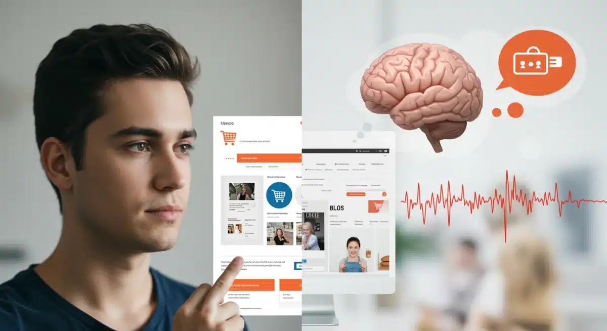 User's brain activity during rapid e-commerce decision-making