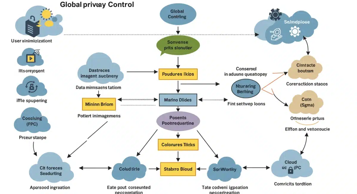 GPC integration flowchart for e-commerce data processing