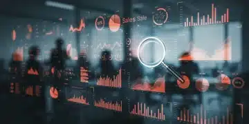 Data Analytics for Sales Performance: 4 Key Areas for 15% Gain in 2025 Sales performance data analytics dashboard with key metrics